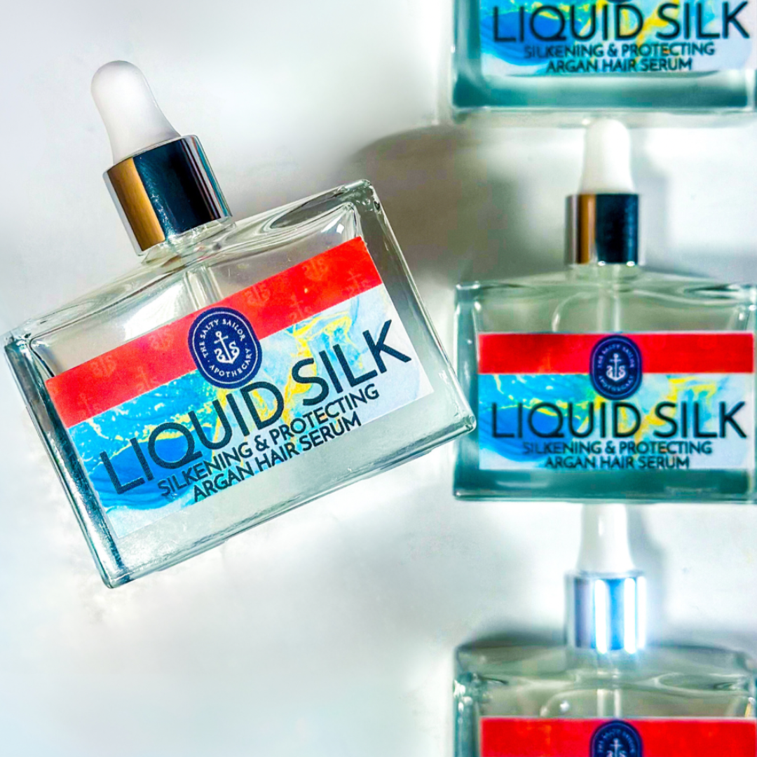 Liquid Silk • Argan Hair Silkening Serum
