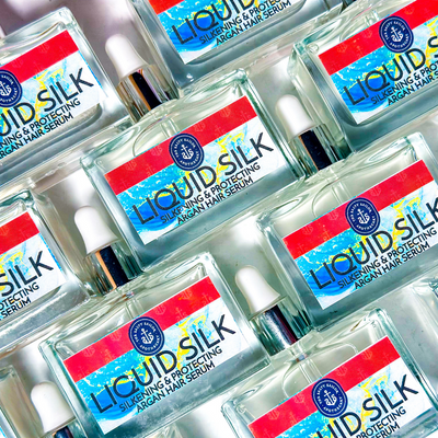 Liquid Silk • Argan Hair Silkening Serum