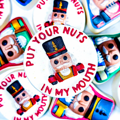 Put Your Nuts In My Mouth • Naughty Nutcracker BathBombs