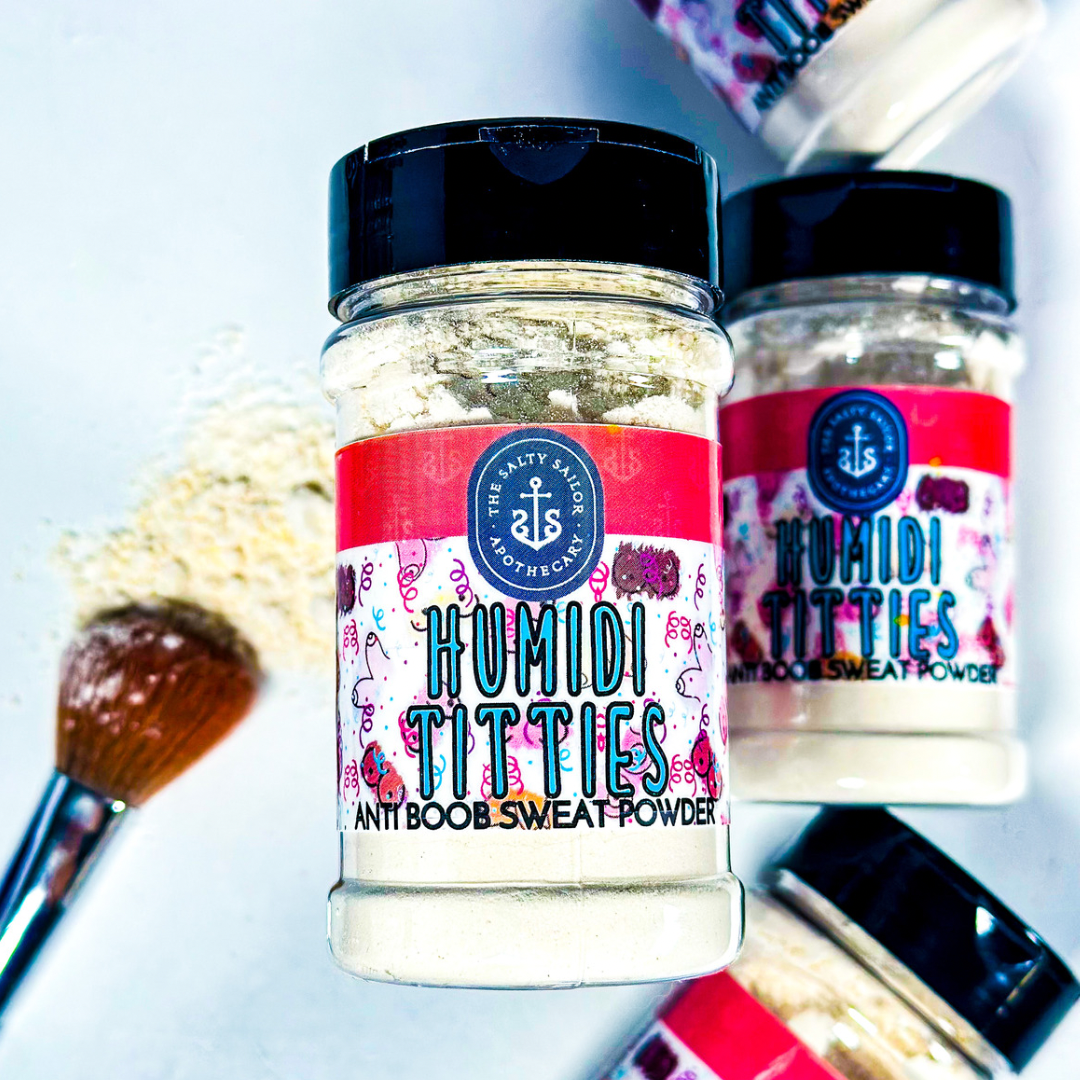 Sweat Powder Humidi Titties Anti Boob Sweat Powder – The Salty Sailor Apothecary