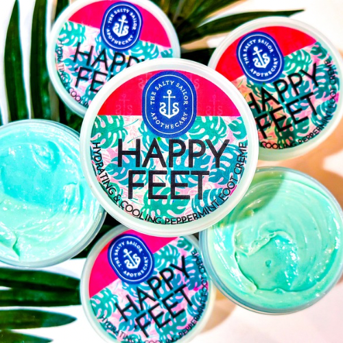 Happy Feet • Hydrating & Cooling•Peppermint Foot•Crème