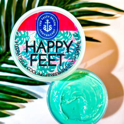 Happy Feet • Hydrating & Cooling•Peppermint Foot•Crème