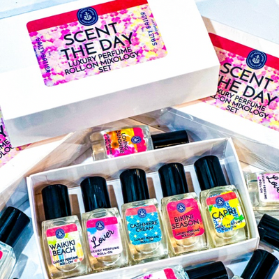 Scent The Day • Luxury Perfume Roll-On Mixology Set