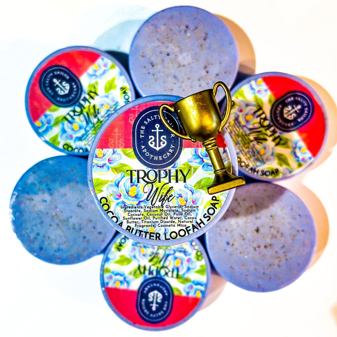 Trophy Wife • Cocoa Butter Loofah Soaps