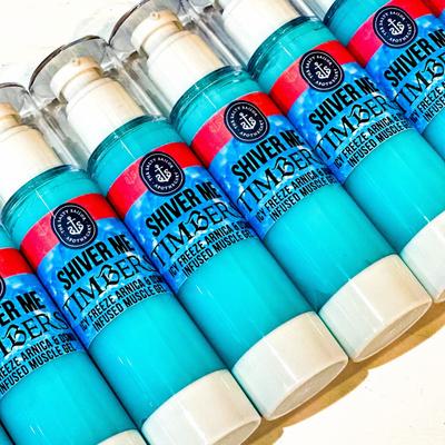 Shiver Me Timbers • Icy Freeze Arnica DSMO Infused Muscle Gel