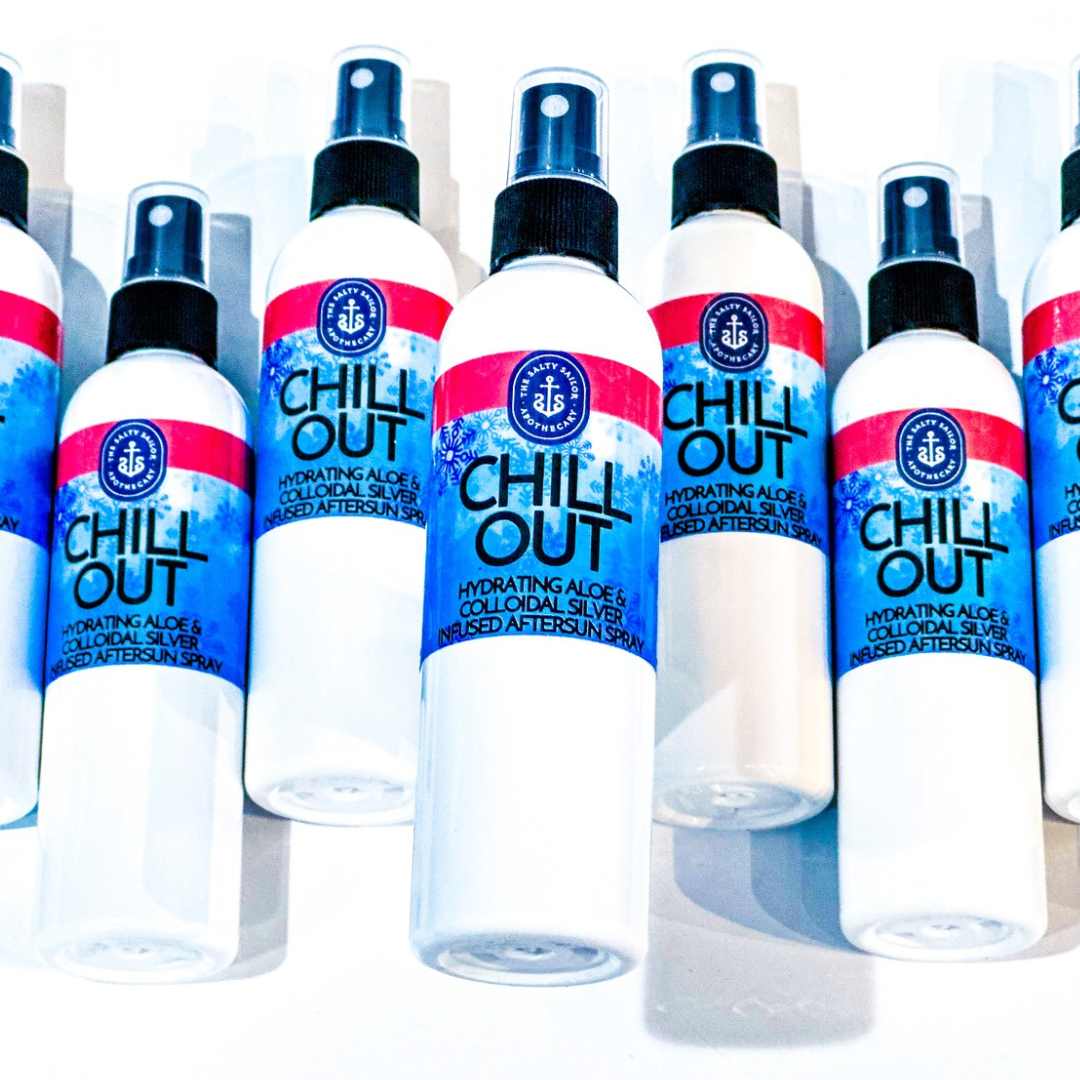 Chill Out•Hydrating Aloe & Colloidal Silver Infused Aftersun Spray