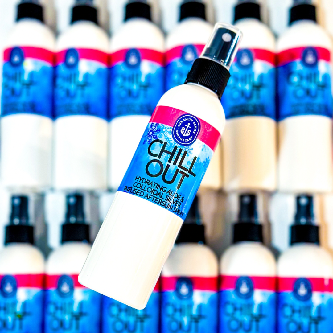 Chill Out•Hydrating Aloe & Colloidal Silver Infused Aftersun Spray