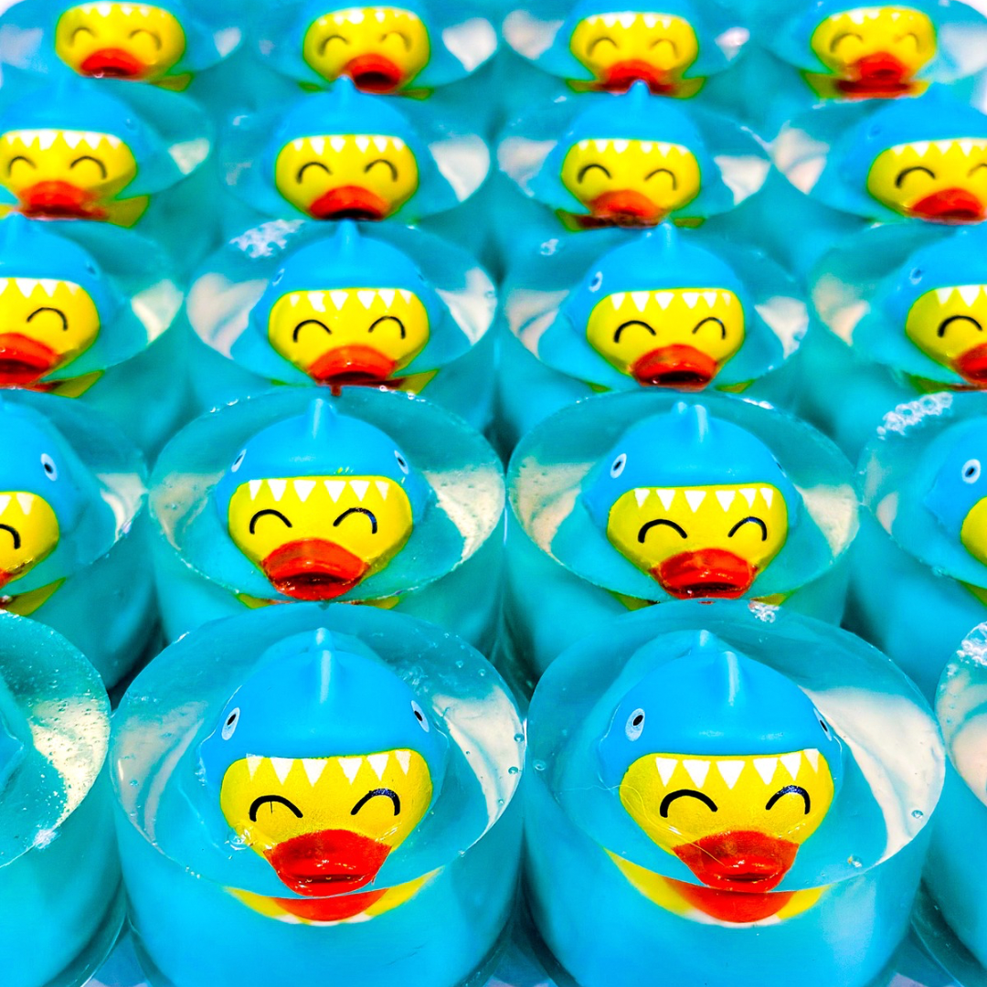 Release The Quackin • Shark Rubber Duckie Toy Filled Soaps (Copy)