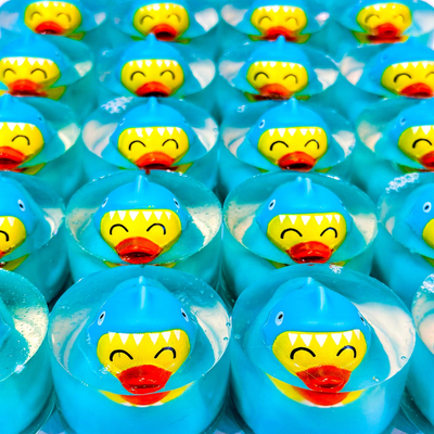 Release The Quackin • Shark Rubber Duckie Toy Filled Soaps (Copy)