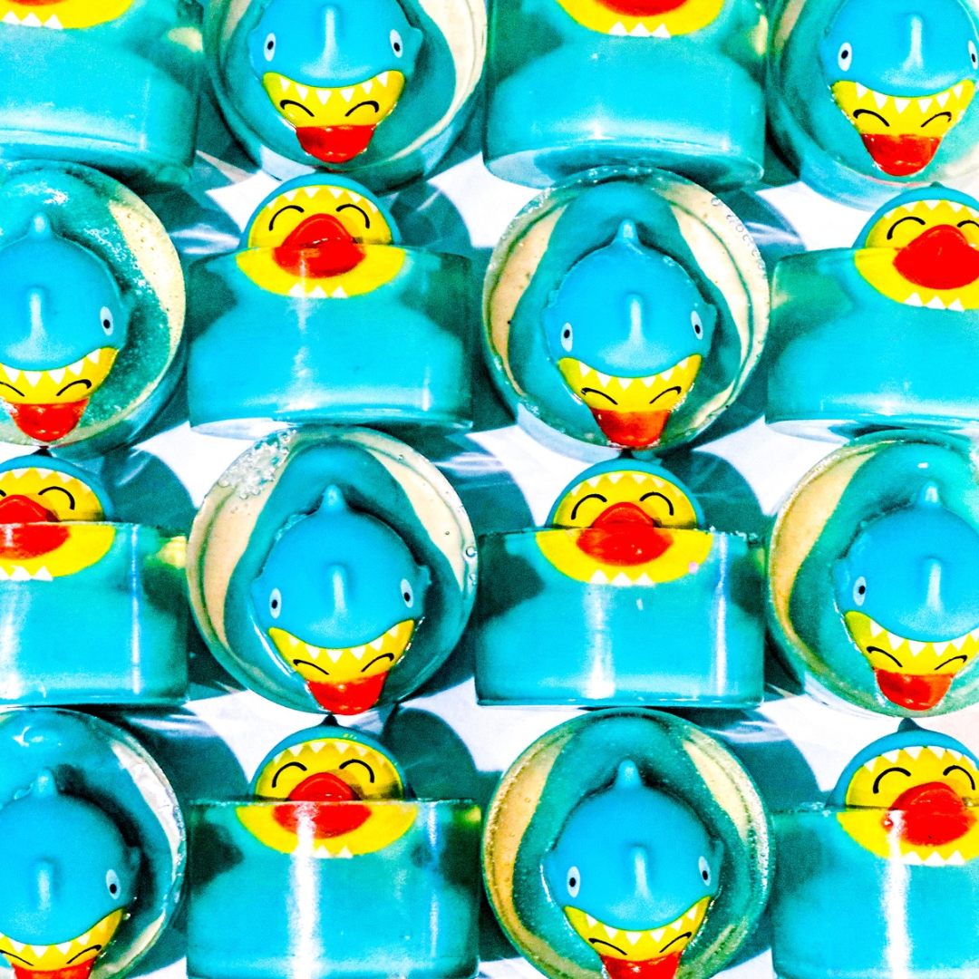 Release The Quackin • Shark Rubber Duckie Toy Filled Soaps (Copy)