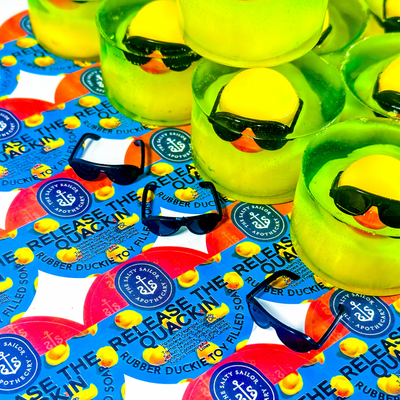 Release The Quackin•Rubber Duckie Toy Filled Soaps