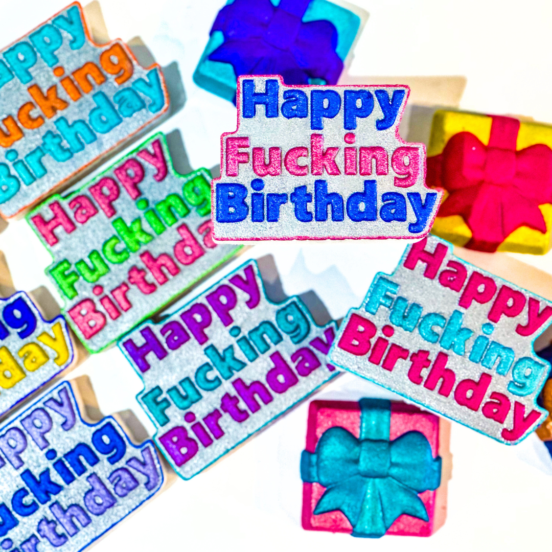 Happy F*cking Birthday • Party Like A Rockstar BathBombs
