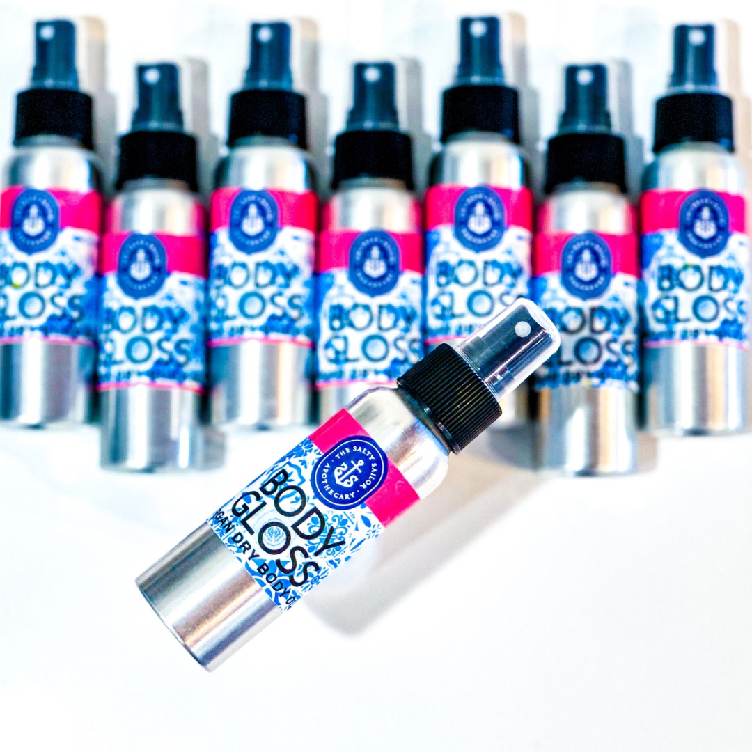 Body Gloss • Argan Dry Body Oil Spray