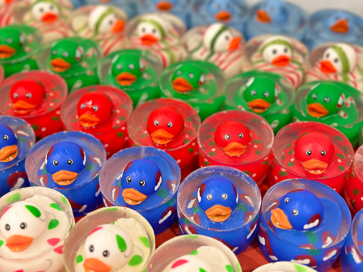 Release The Quackin • Christmas Rubber Duckie Toy Filled Soaps