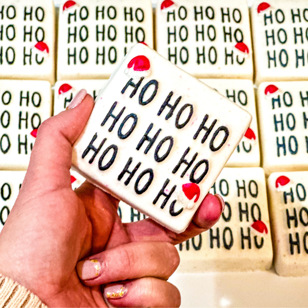 Ho x 3 • Christmas BathBombs