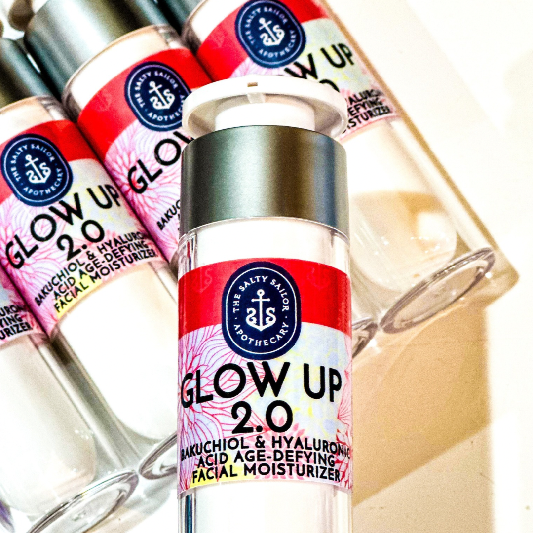 Glow Up 2.0 • Bakuchiol & Hyaluronic Acid Age-Defying Facial Moisturizer
