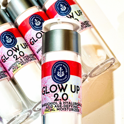 Glow Up 2.0 • Bakuchiol & Hyaluronic Acid Age-Defying Facial Moisturizer