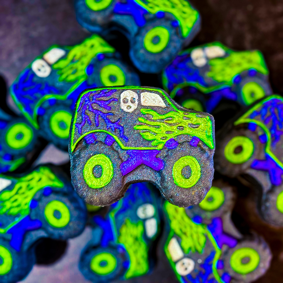 The Monster Jam • Grave•Digger Inspired Monster Truck BathBombs