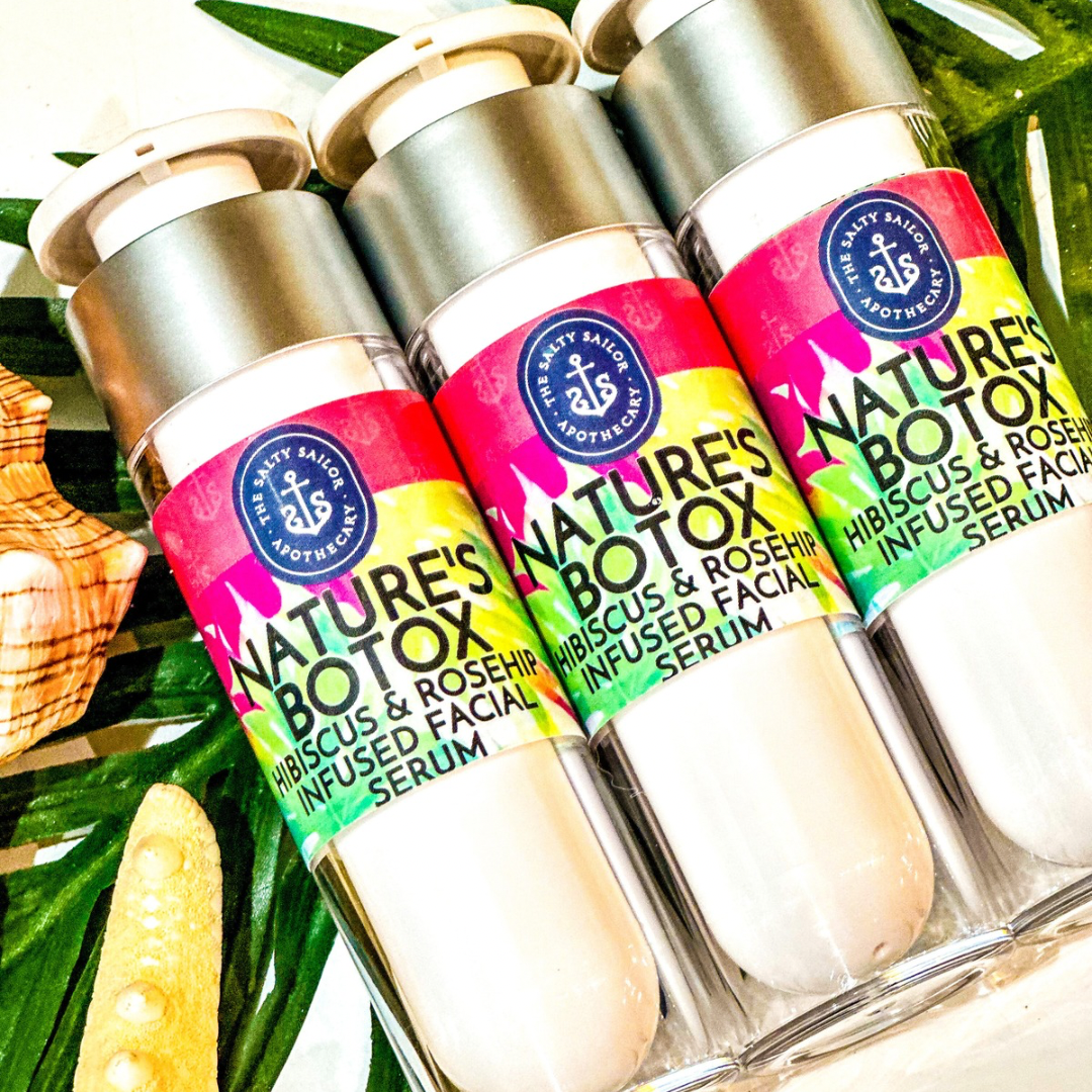 Nature’s Botox • Hibiscus & Rosehip Infused Facial Serum