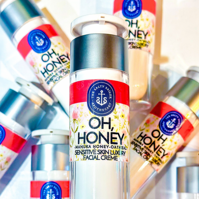 Oh, Honey •Honey•Oatmeal•Argan• Sensitive Skin Luxury Facial Creme