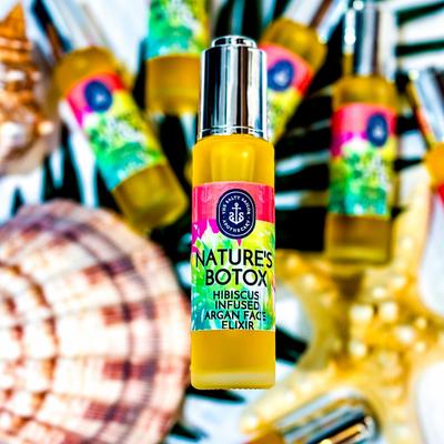 Nature’s Botox•Hibiscus Infused Argan Face Elixir