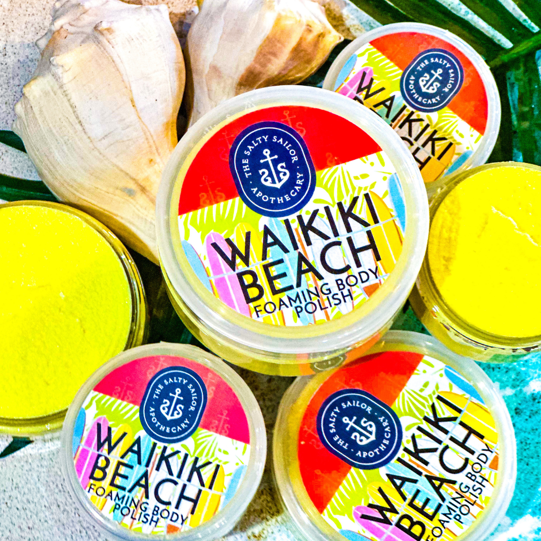 Waikiki Beach Foaming Body Polish