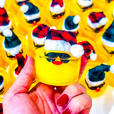 Release The Quackin • Christmas Rubber Duckie Toy Filled Soaps