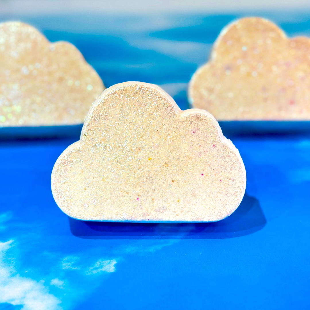 Over The Rainbow • Sparkling Rainbow Cloud BathBombs