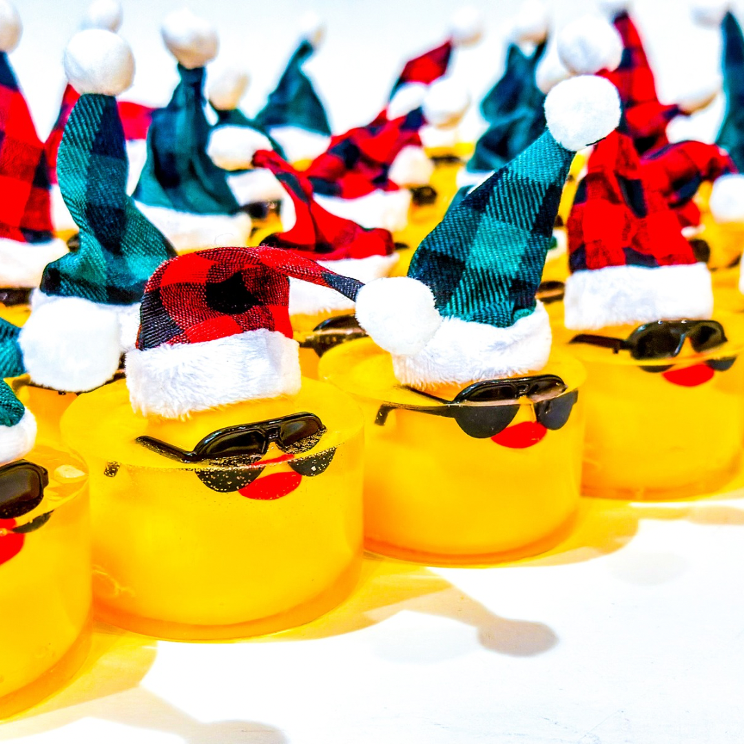 Release The Quackin • Christmas Rubber Duckie Toy Filled Soaps