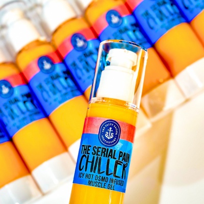 The Serial Pain Chiller • Cooling & Warming DSMO Infused Muscle Gel