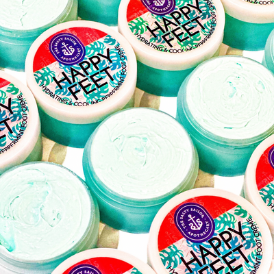 Happy Feet • Hydrating & Cooling•Peppermint Foot•Crème
