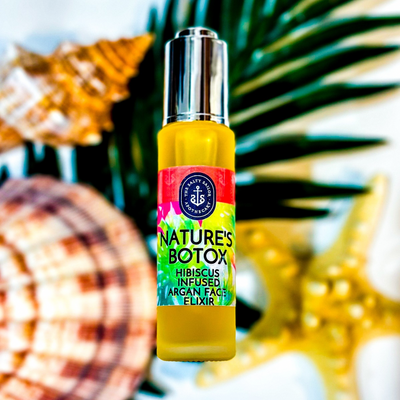 Nature’s Botox•Hibiscus Infused Argan Face Elixir