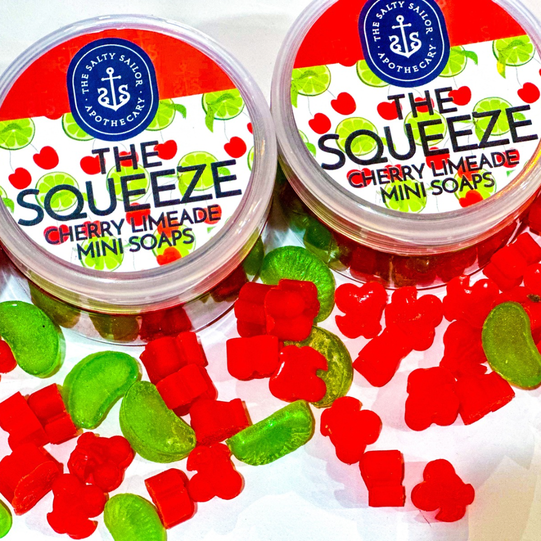 The Squeeze • Cherry Limeade Mini Soaps