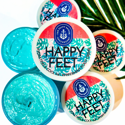 Happy Feet • Hydrating & Cooling•Peppermint Foot•Crème