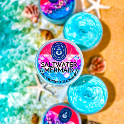 Hair Whip • Saltwater Mermaid • Freshly Whipped Silk Shampoo