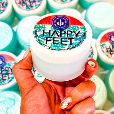 Happy Feet • Hydrating & Cooling•Peppermint Foot•Crème