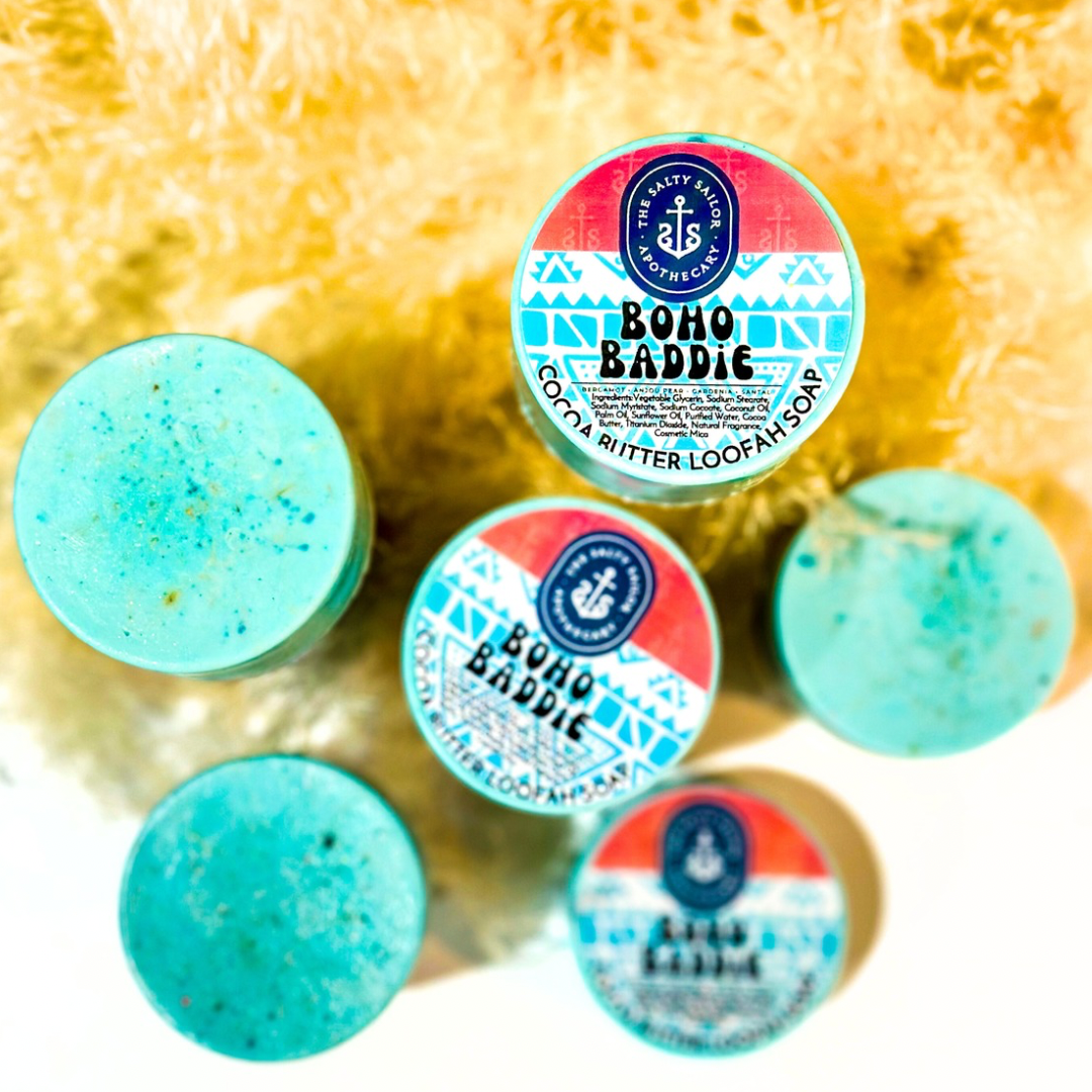 Boho Baddie • Cocoa Butter Loofah Soaps