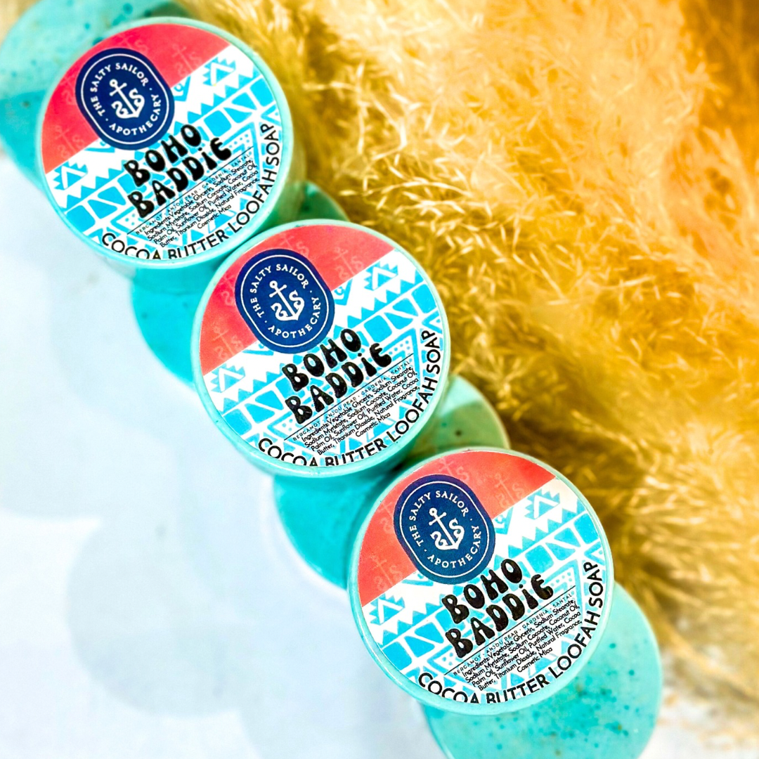 Boho Baddie • Cocoa Butter Loofah Soaps