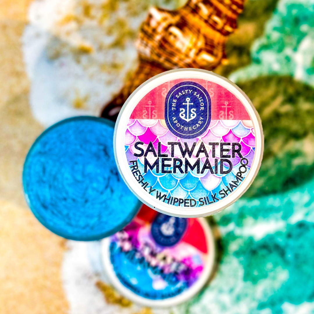 Hair Whip • Saltwater Mermaid • Freshly Whipped Silk Shampoo