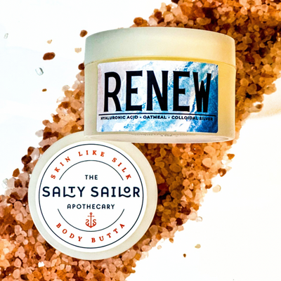 Renew •Hyaluronic Acid•Oatmeal•Colloidal Silver• Intensive Hydrating Moisturizer