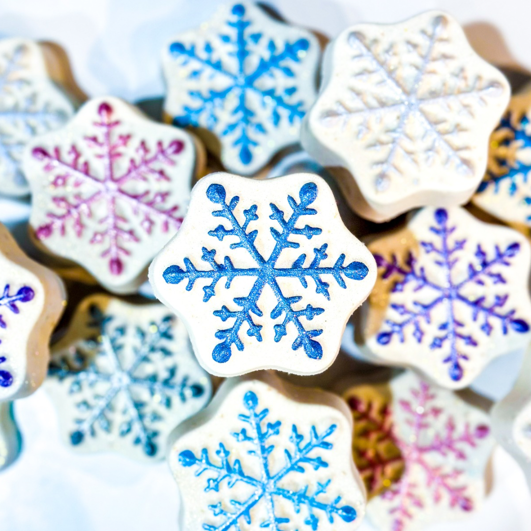 Snow Cute • Snowflake BathBombs