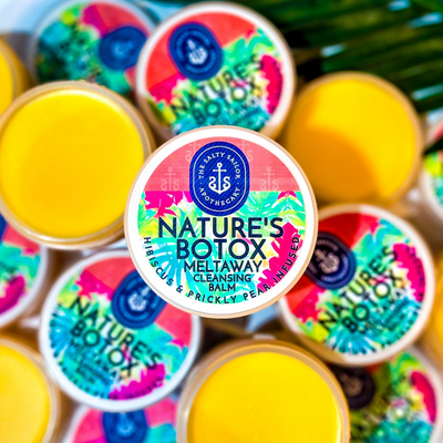 Nature’s Botox • Meltaway Creamy Cleansing Balm •Hibiscus•Prickly Pear•Argan•Infused•