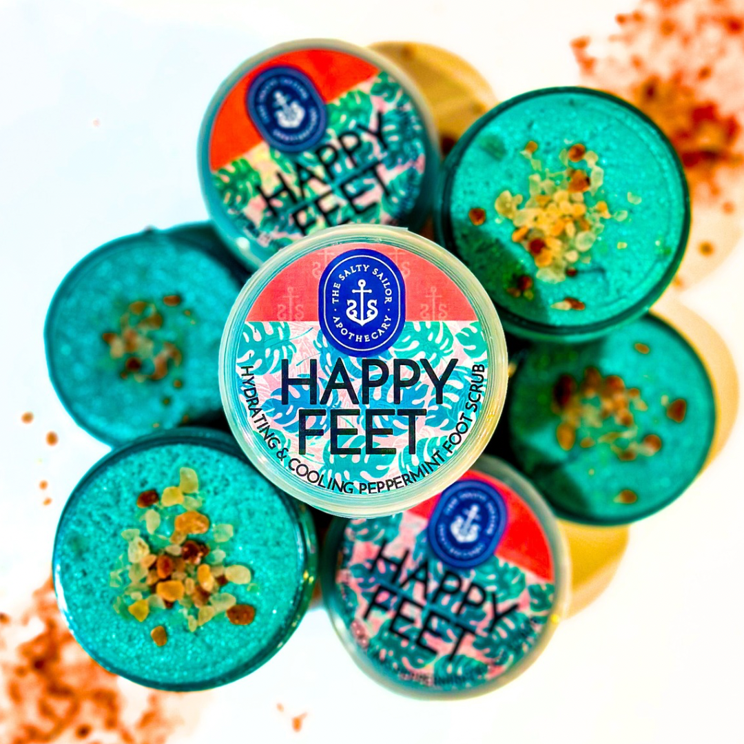 Happy Feet •  Hydrating & Cooling Peppermint Foot Scrub