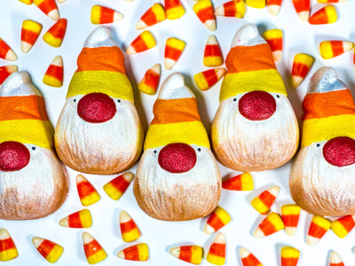 Sweet n’ Corny • Candy Corn Gnome BathBombs